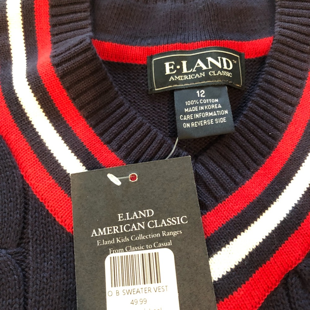 Boys sweater vest